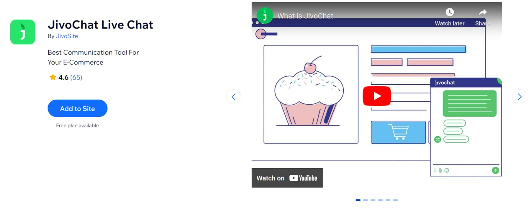 JivoChat Live Chat for Wix