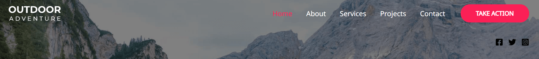 Social icons with the Astra WordPress theme.