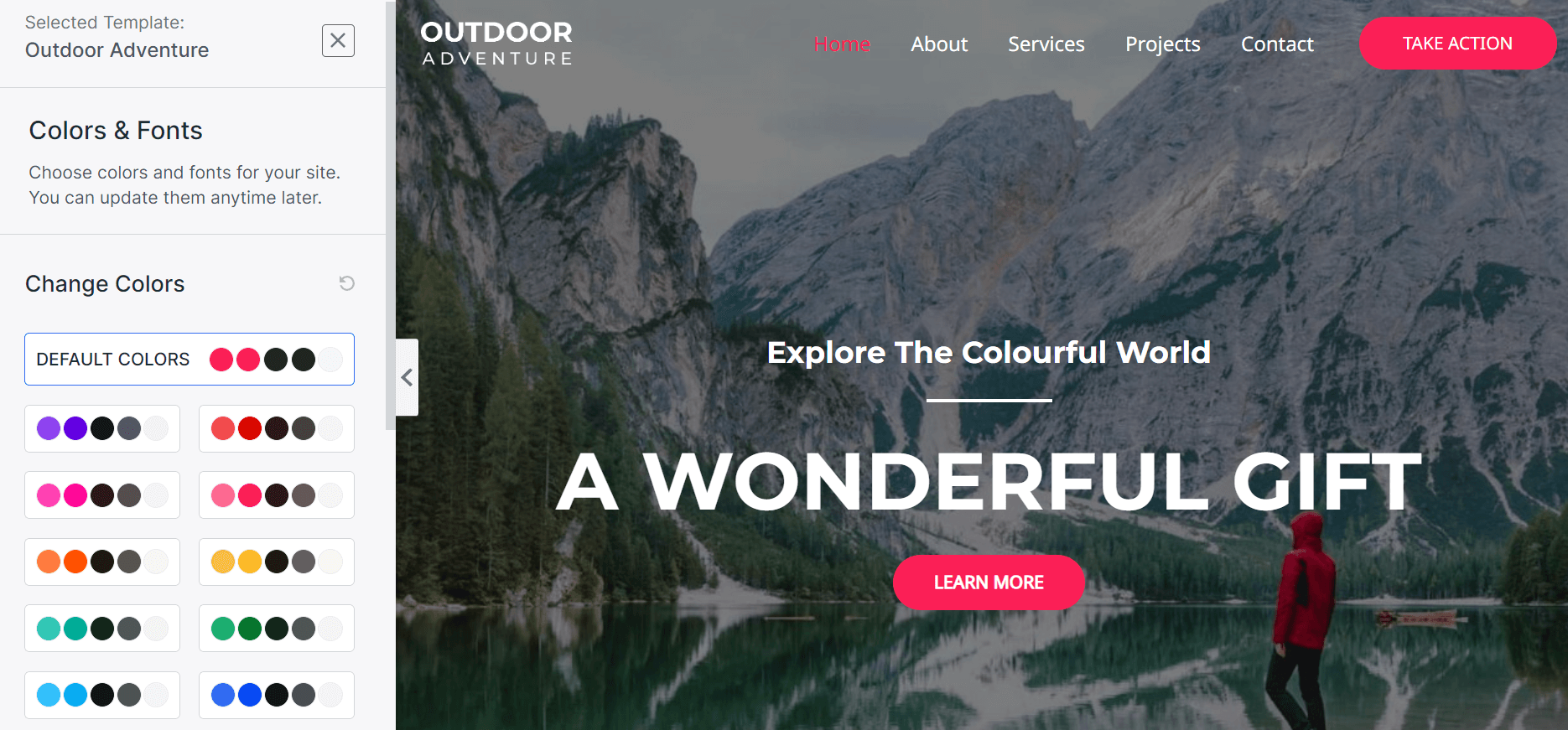 Customize Astra starter site.