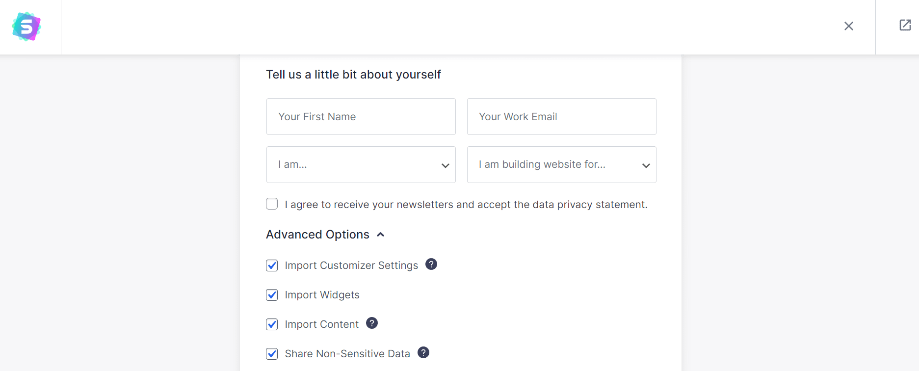 Installing the Astra WordPress theme.