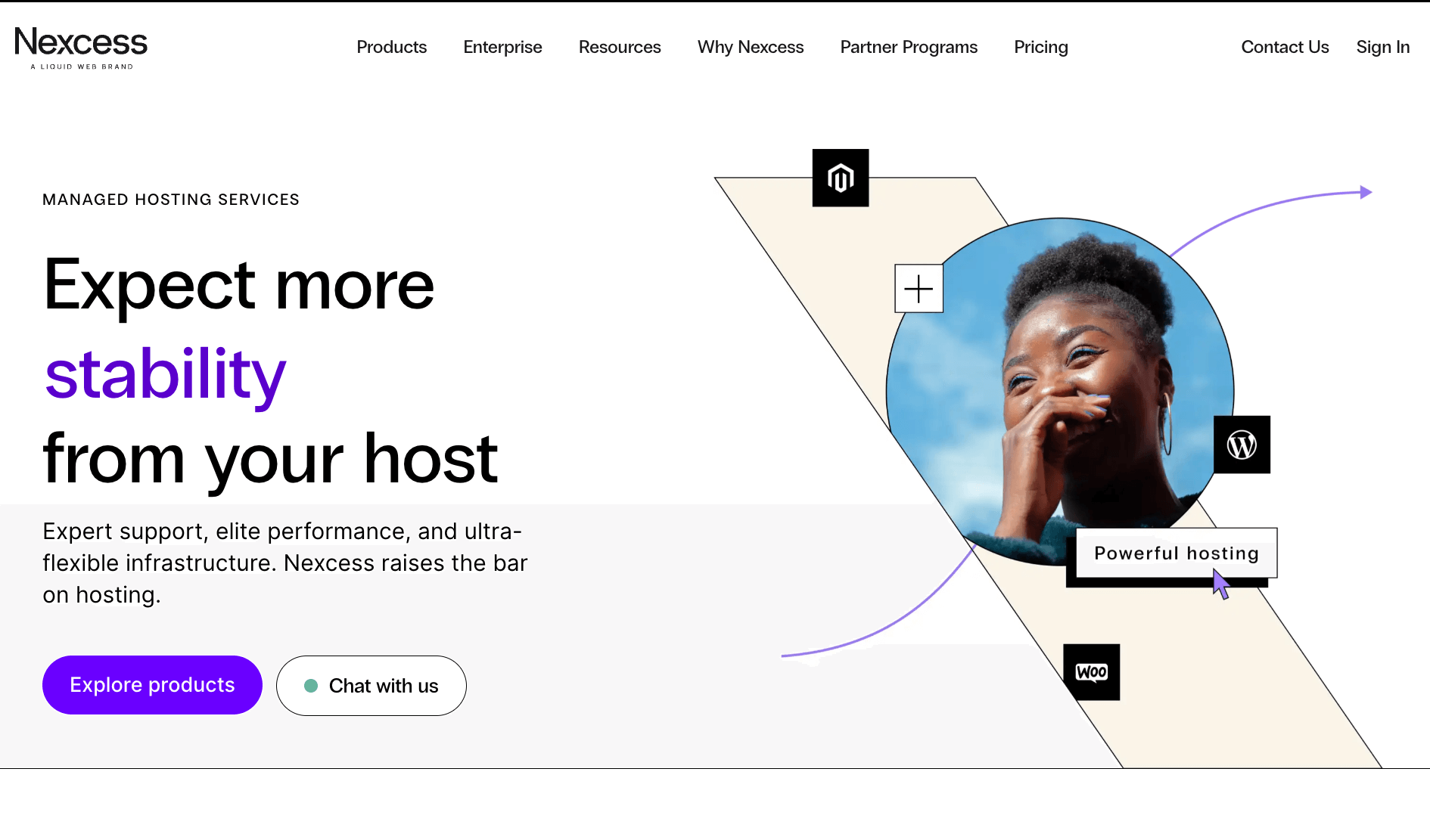 Nexcess WooCommerce hosting