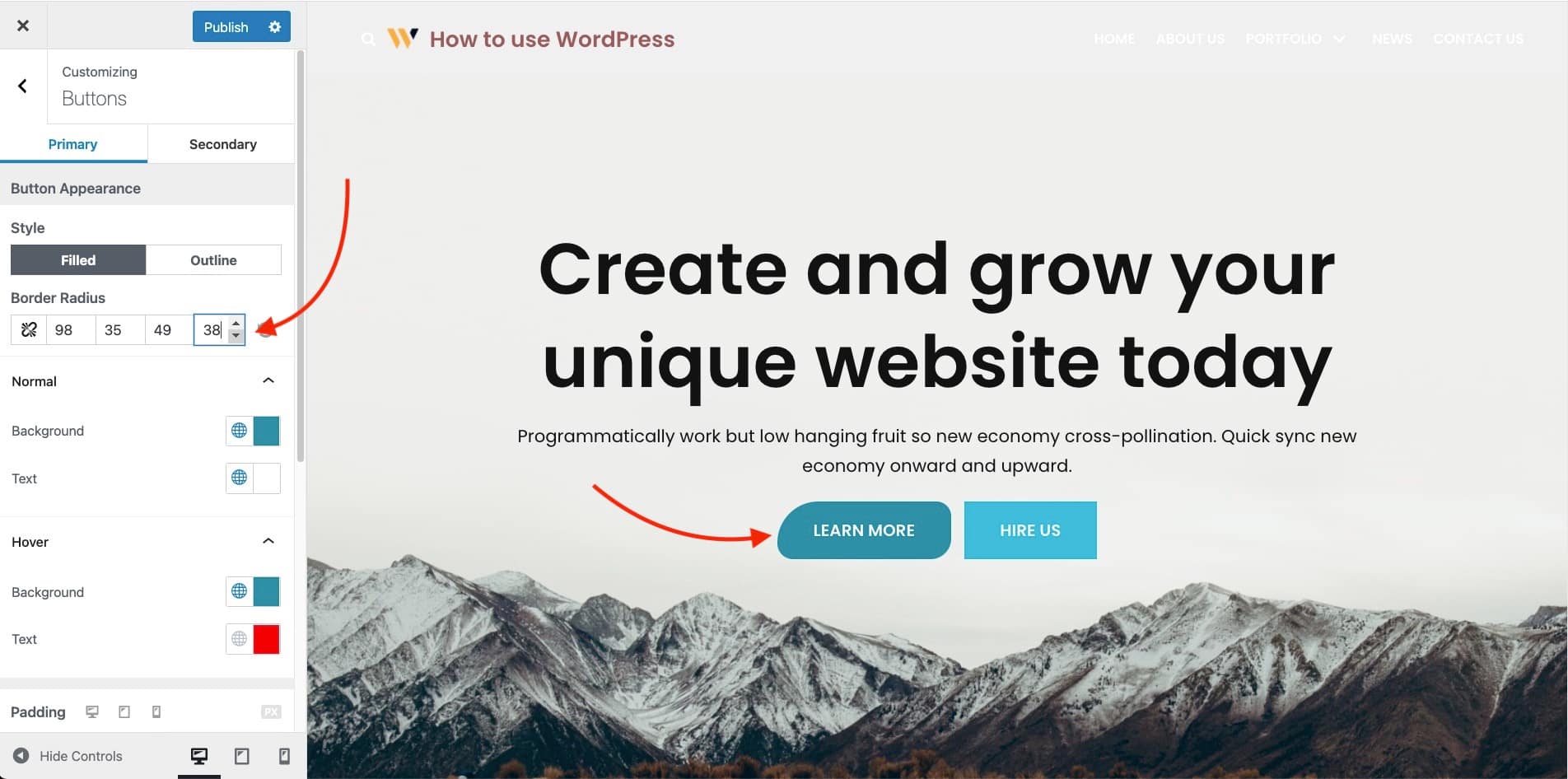 Wix vs WordPress: Customization