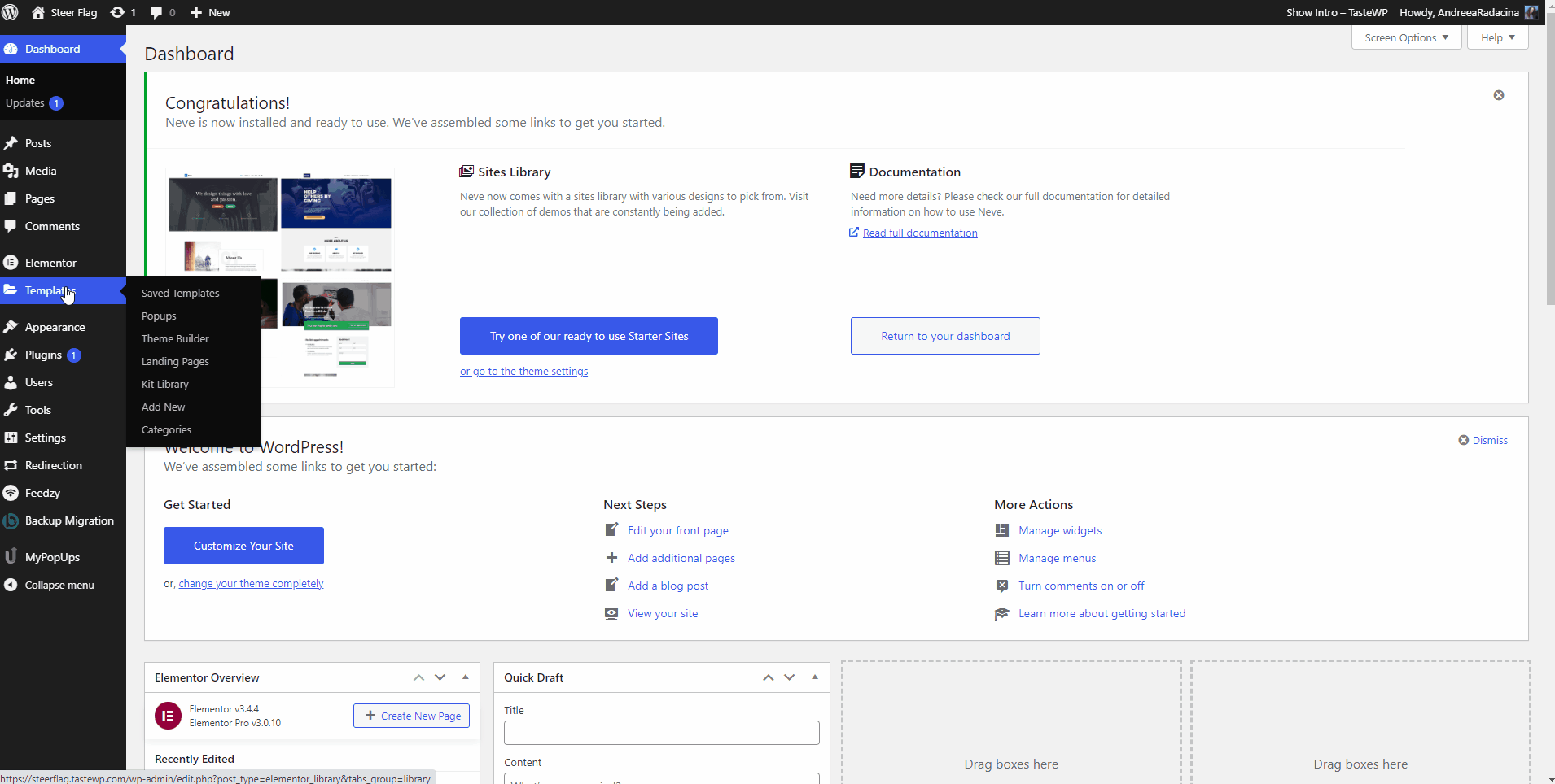 Feedzy Elementor customization