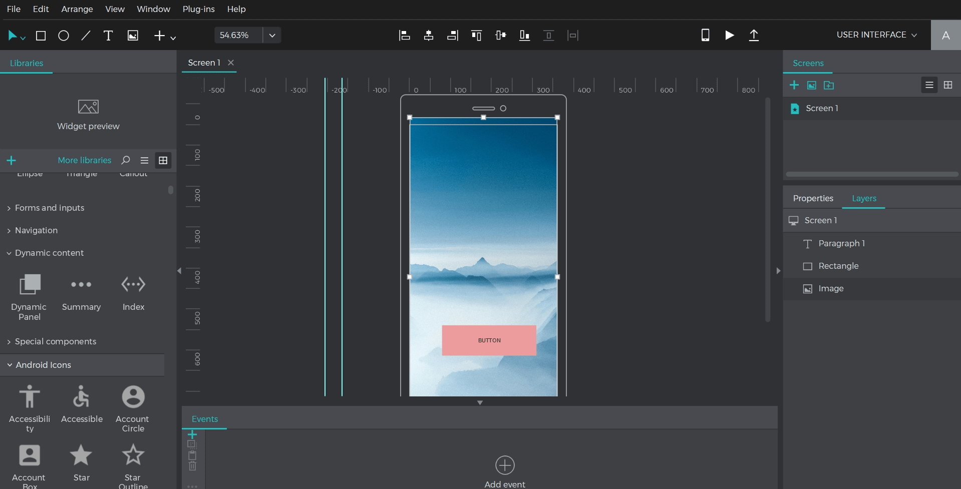 what are splash screens and how to create them with Justinmind tool