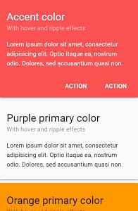 Vue Material on mobile
