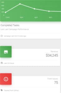 Vuetify Material Dashboard on mobile