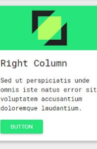 Free Material Design Email Template on mobile