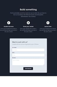 Tailwind Starter Kit on mobile