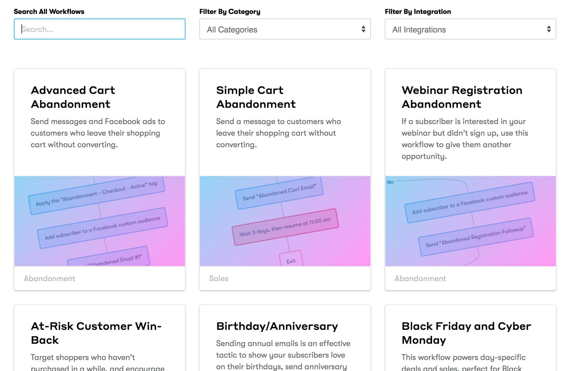 drip workflow templates