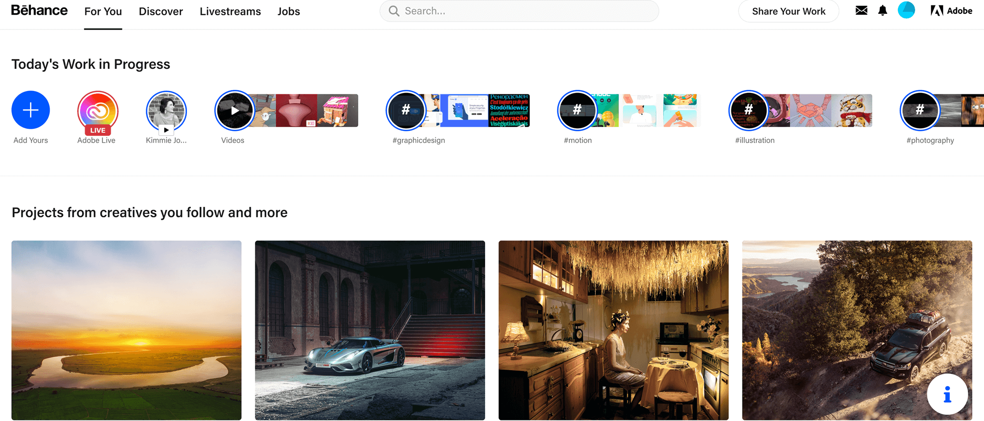 The best freelance websites: Behance