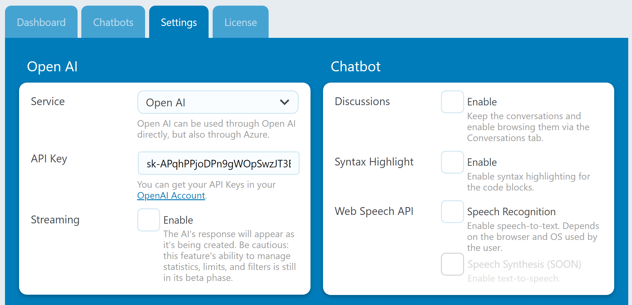 Chatgpt Woocommerce: 5 Ways to Use AI in Your Online Store - Adding an OpenAI API key to connect ChatGPT with WooCommerce.