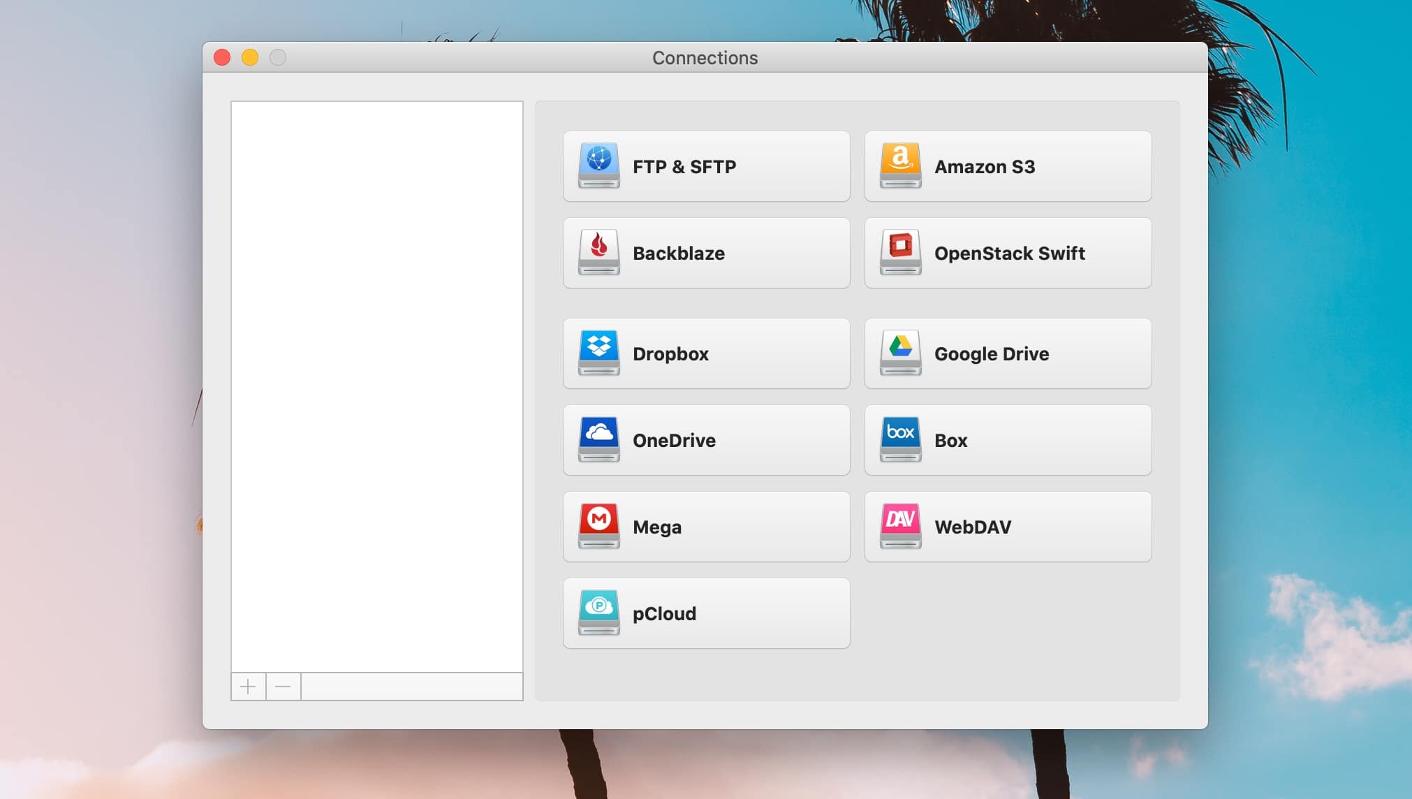 cloudmounter connections