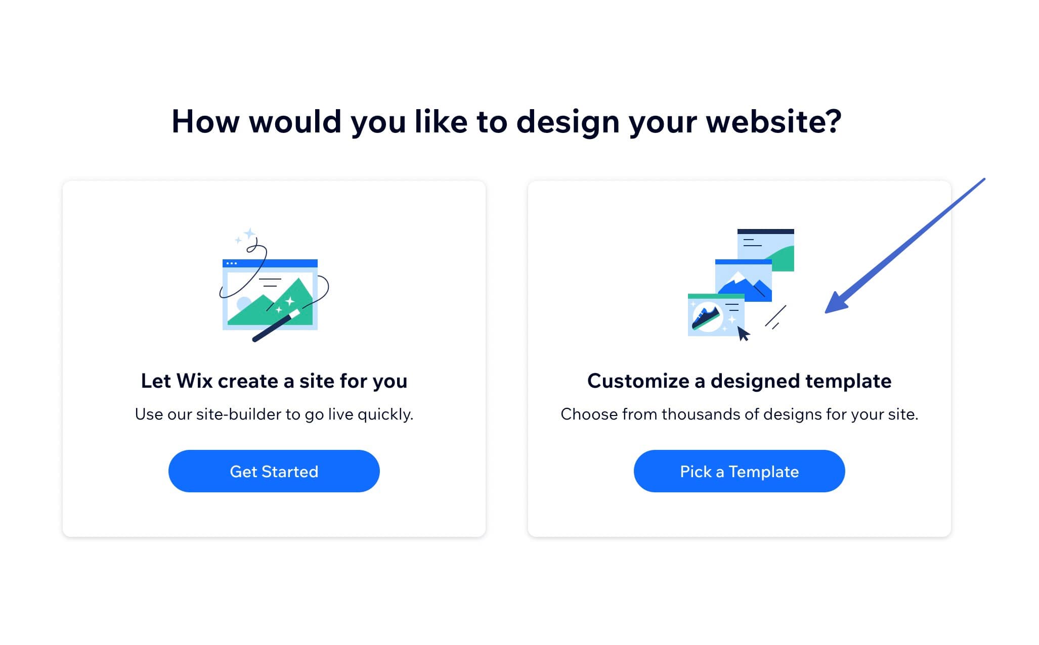 picking between Wix ADI vs Wix Editor.