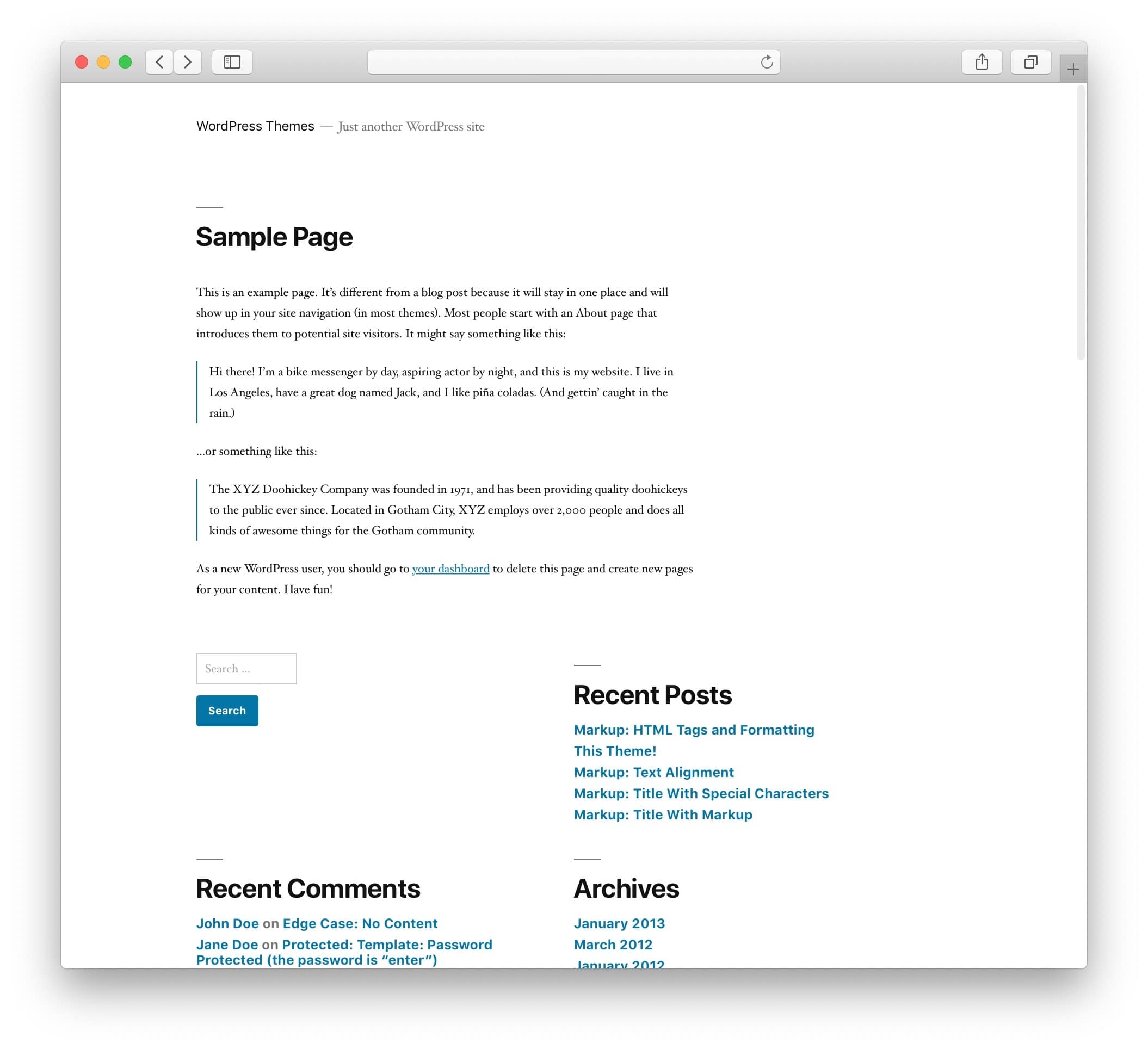 twenty nineteen page