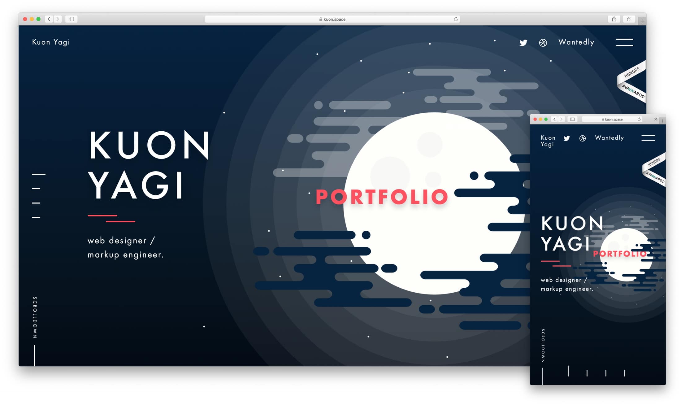 Best design portfolios: Kuon Yagi