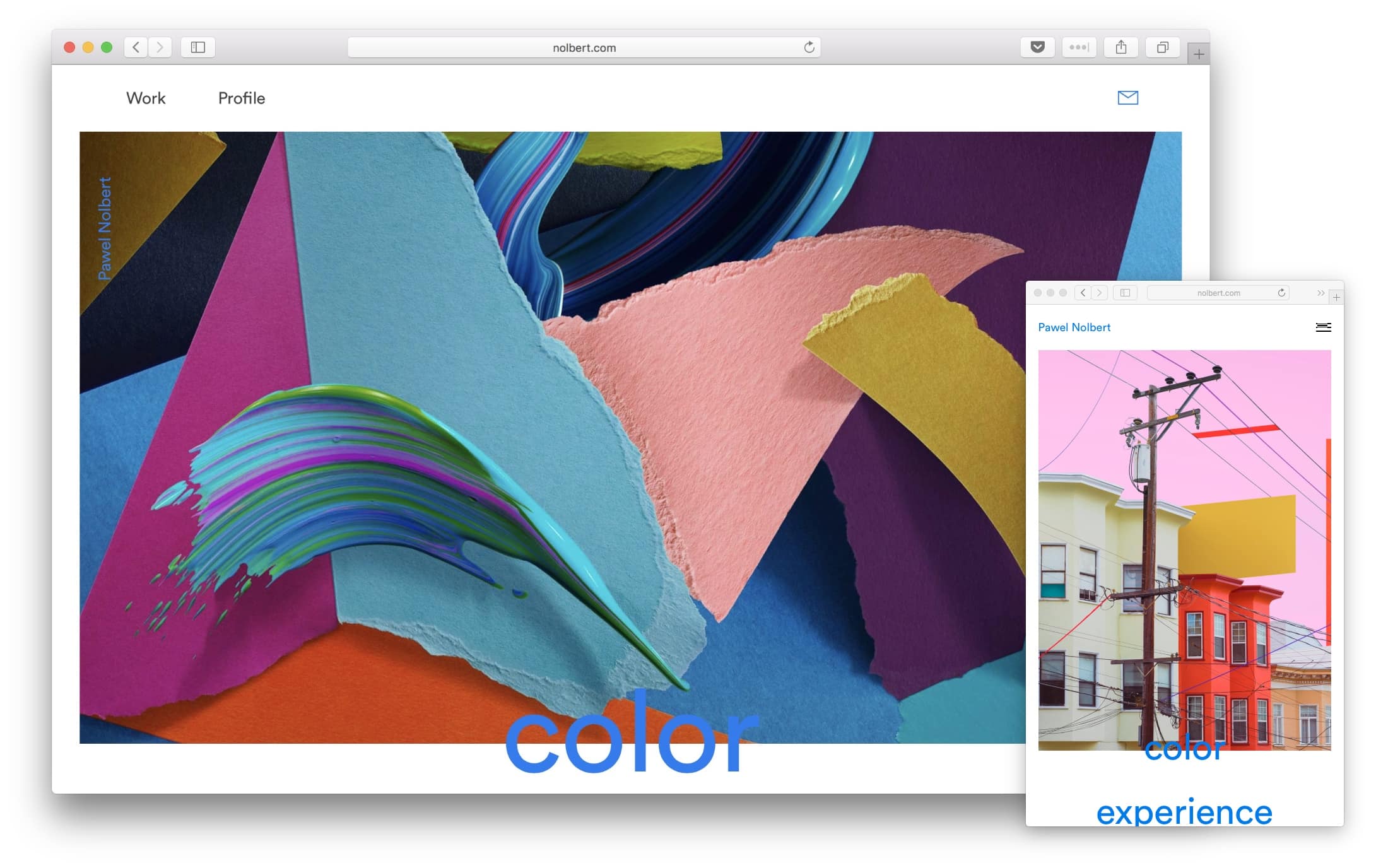 Best design portfolios: Pawel Nolbert