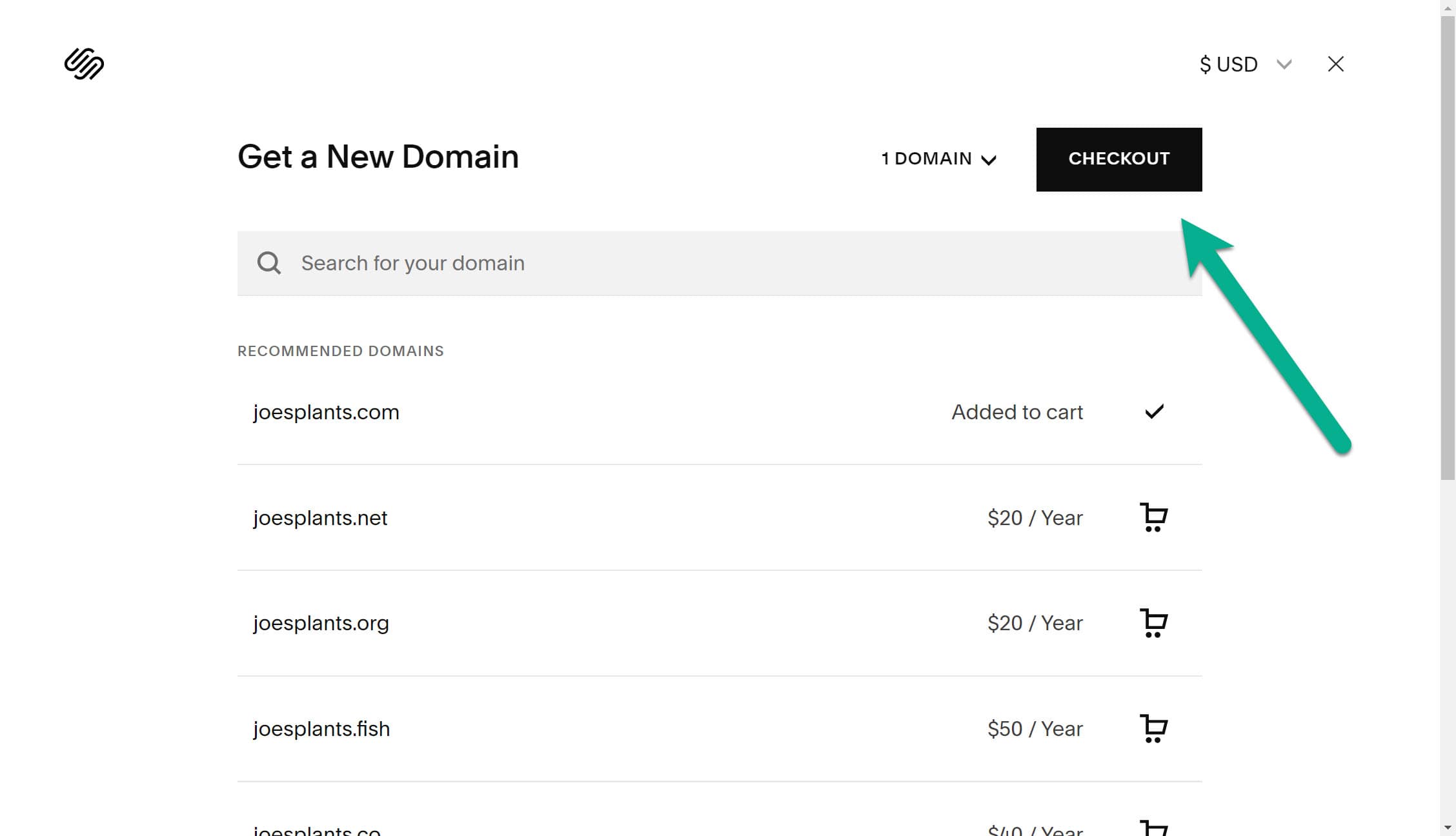 checkout - Squarespace tutorial