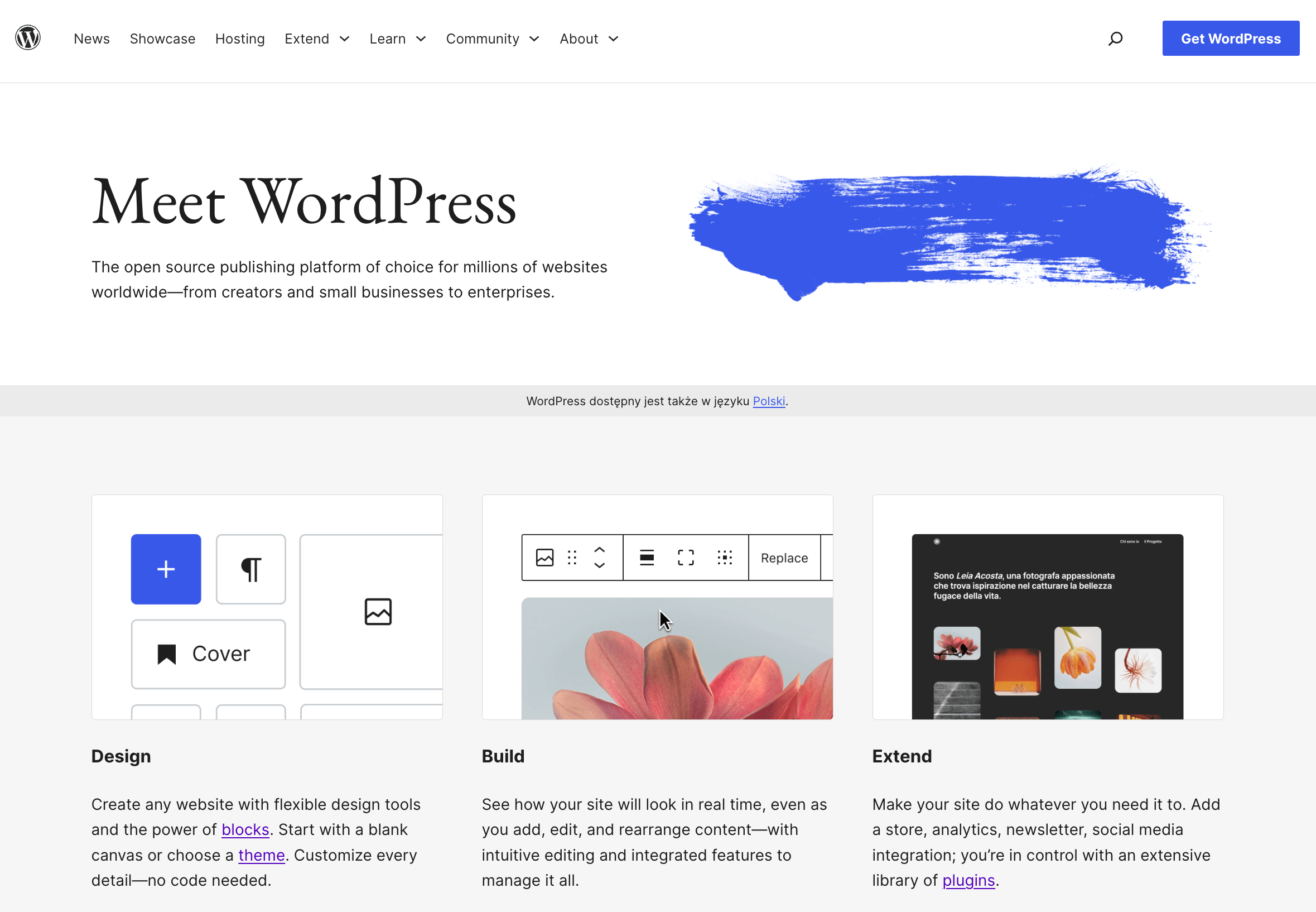 WordPress.