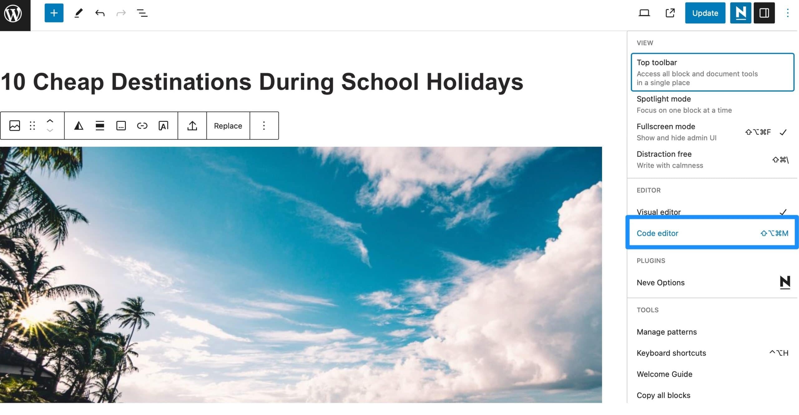 How to duplicate page in WordPress manually