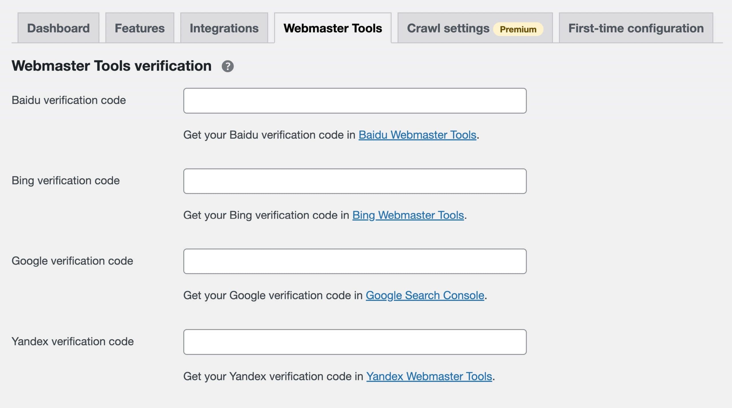 sitemaps for All in One SEO vs Yoast vs Rank Math