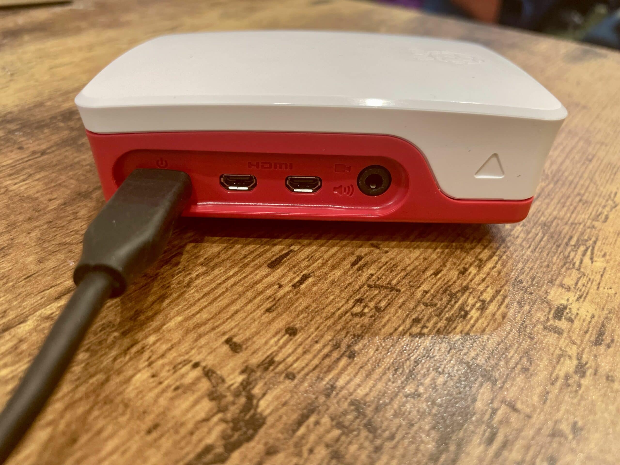 Power source to install WordPress on Raspberry Pi.