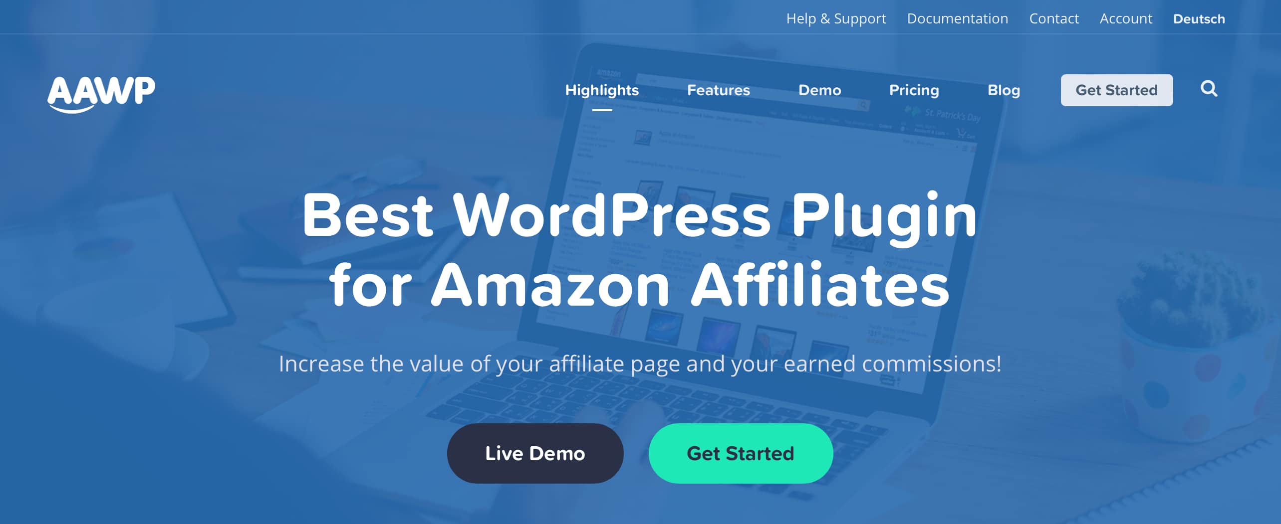AAWP is one of the best Amazon affiliate WordPress plugins.