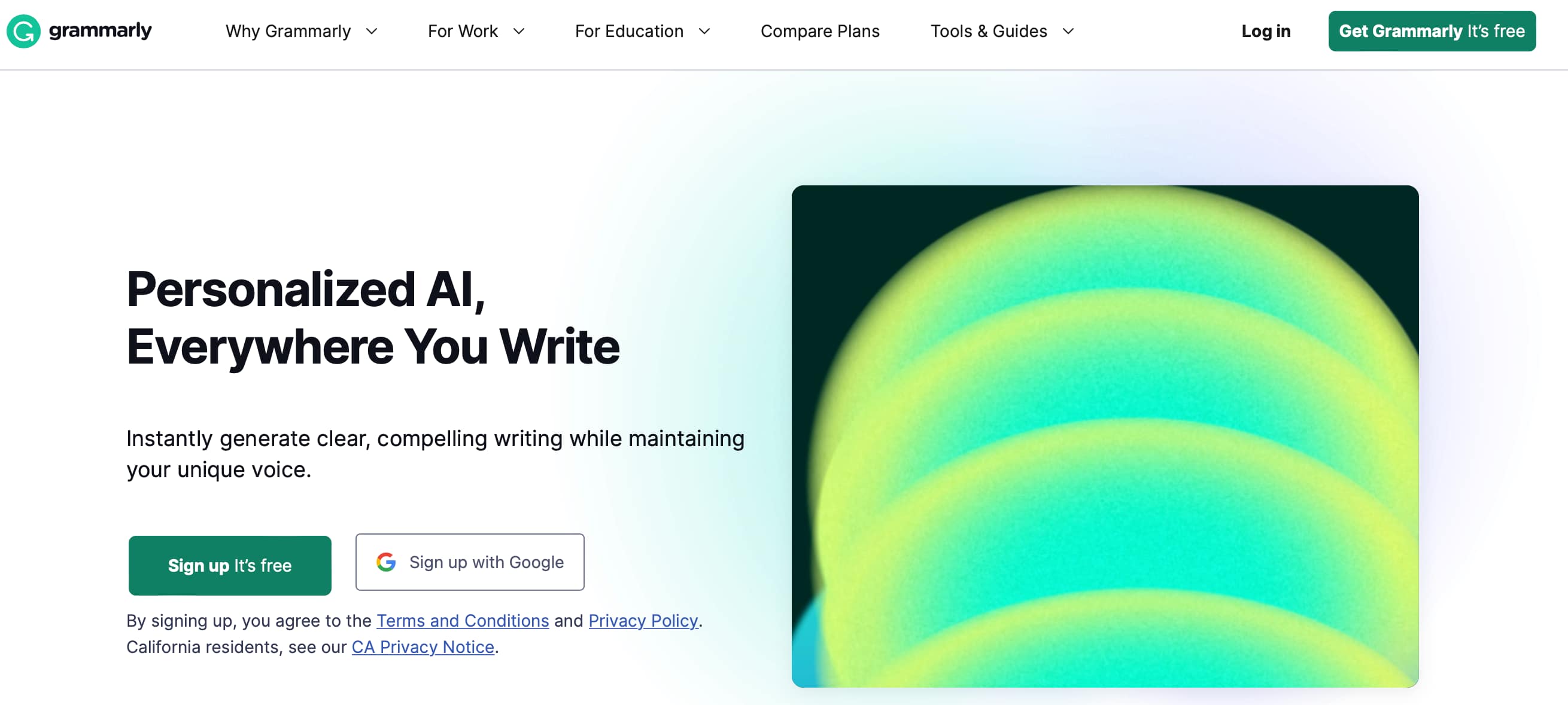 Grammarly spell checker.