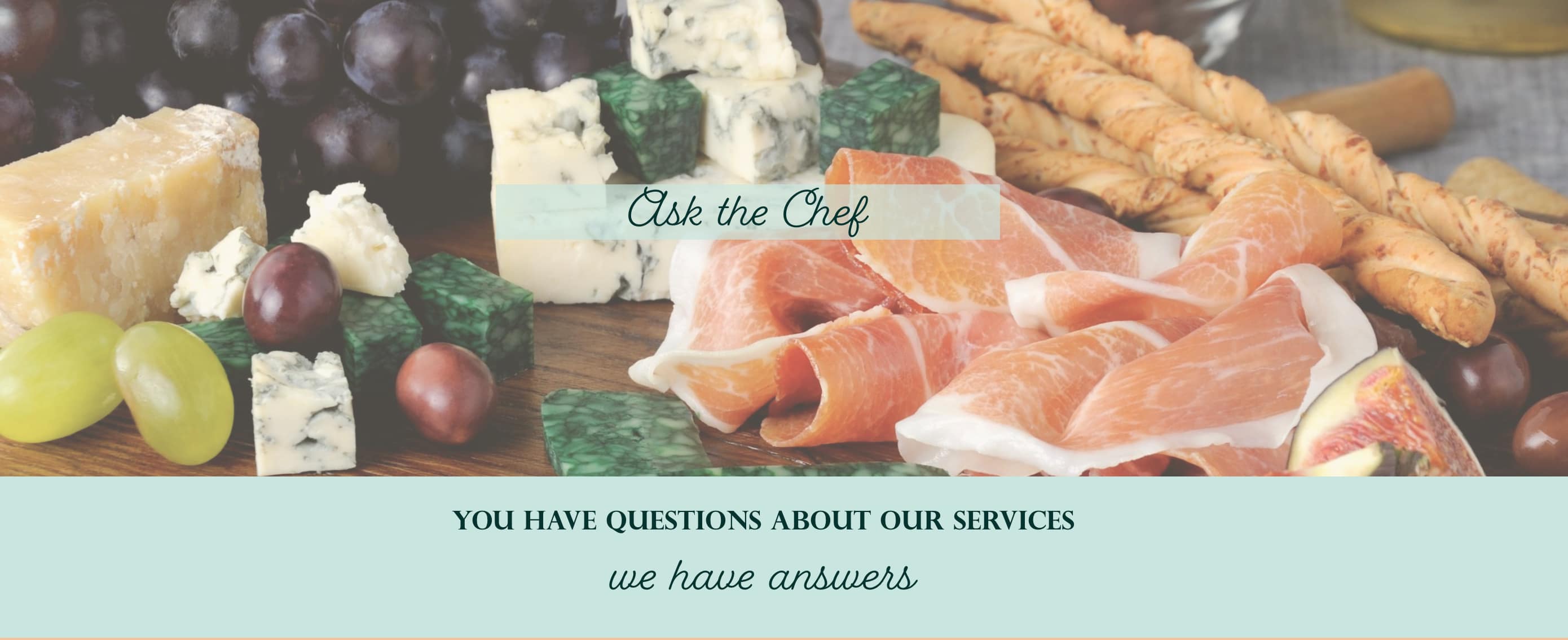 FAQ page examples: The Taste You Can See FAQ page