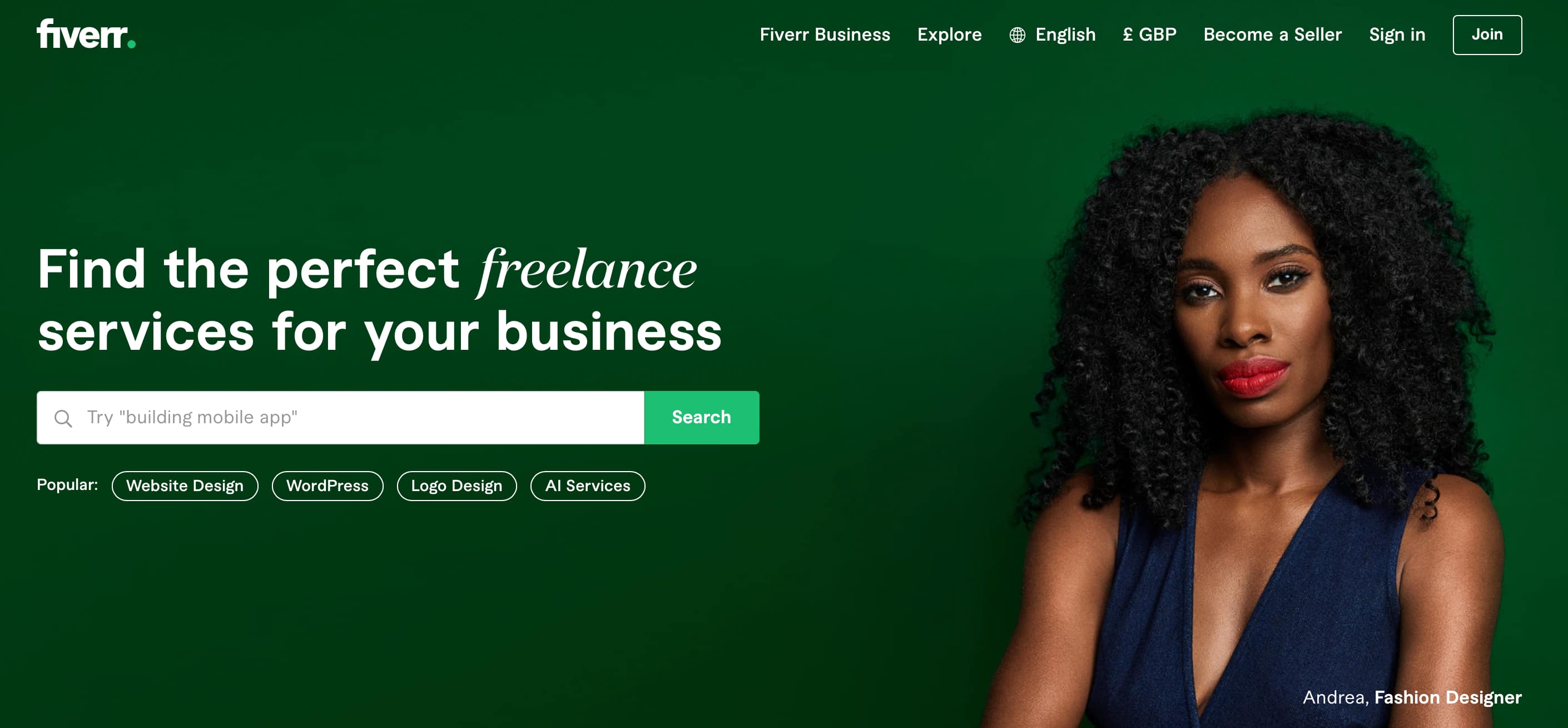 Average cost of website design for small business, cost of using Fiverr to find professionals