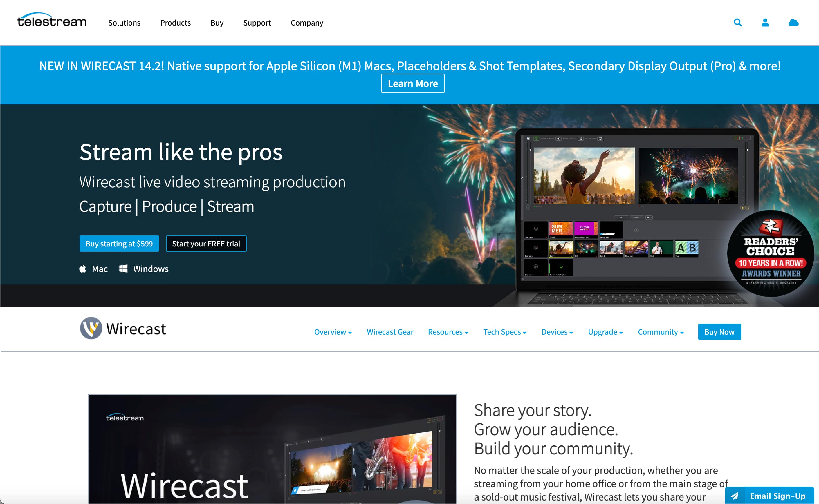 wirecast - best streaming software