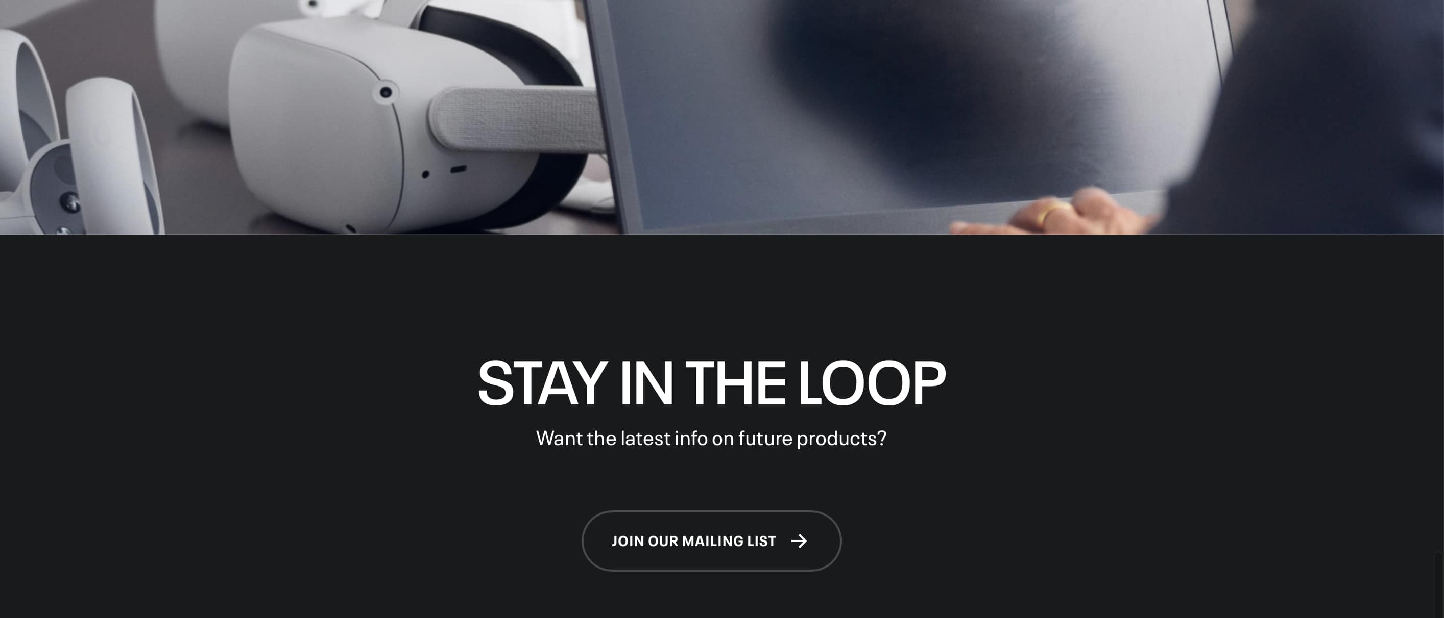 Oculus for Business FAQ page