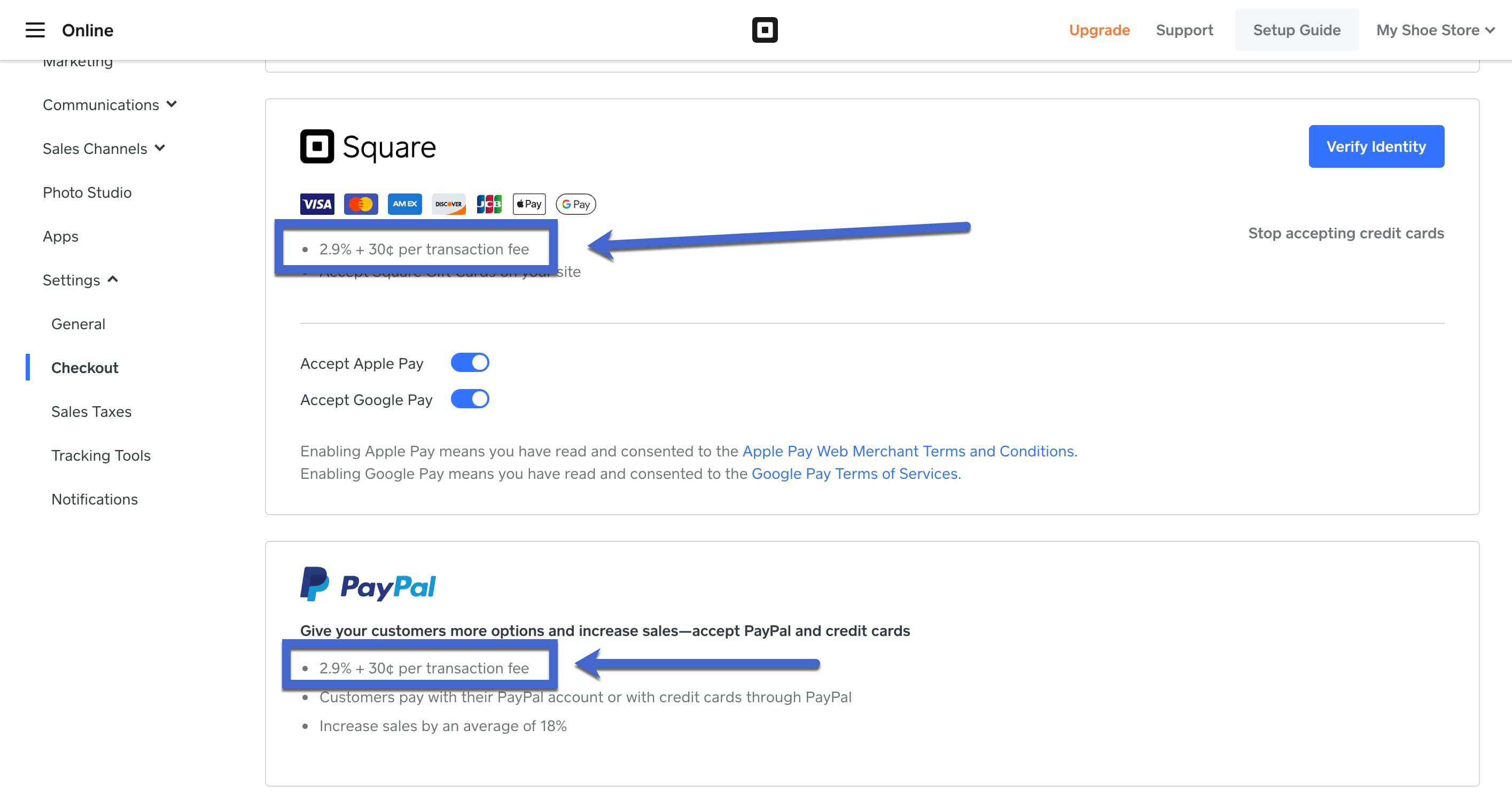 payment processing pricing
