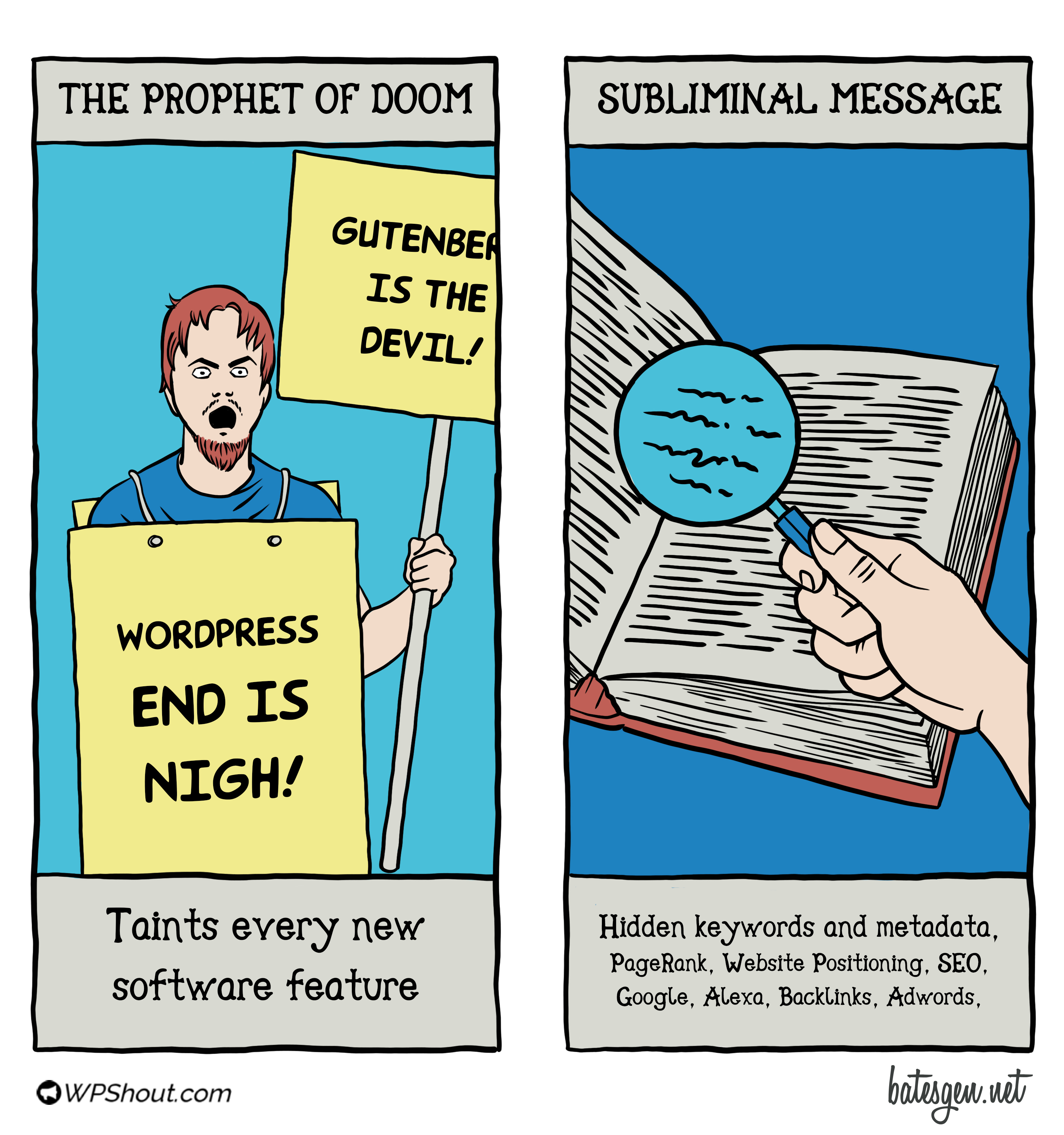 Tarot card #15: The Prophet of Doom/Subliminal Message