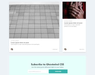 Tailwind Toolbox Ghostwind Home view