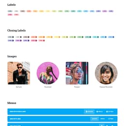 Material Tailwind view