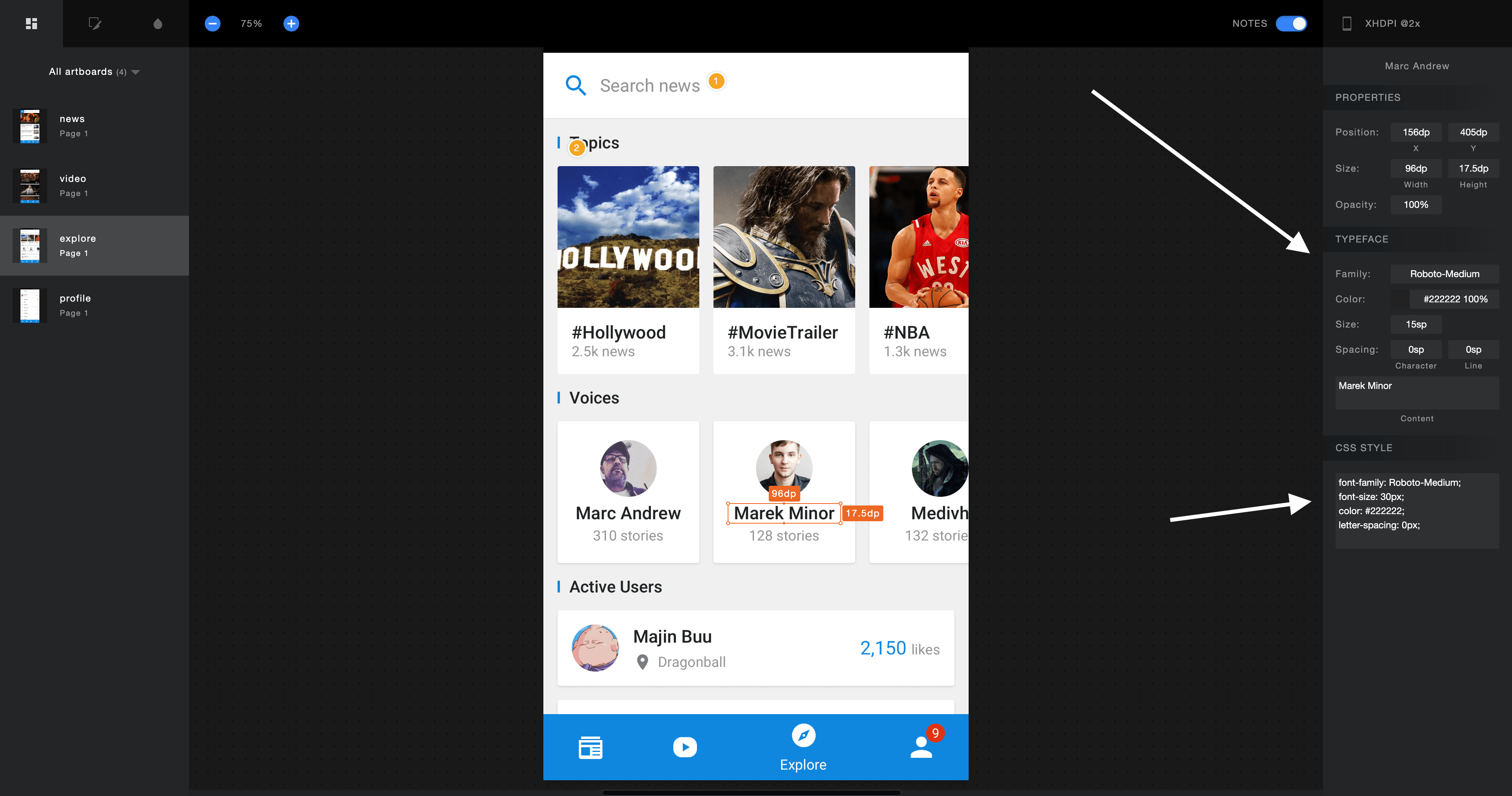 Sketch Measure spec handoff