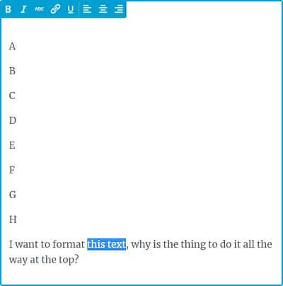 beaver builder inline editor