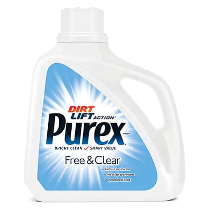 Color psychology in marketing – Purex packaging.