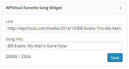 favorite-song-widget