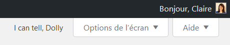 Hello, Dolly in French