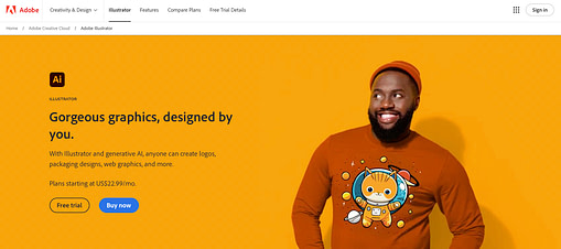 Alternativas de Sketch para Windows: Adobe Illustrator
