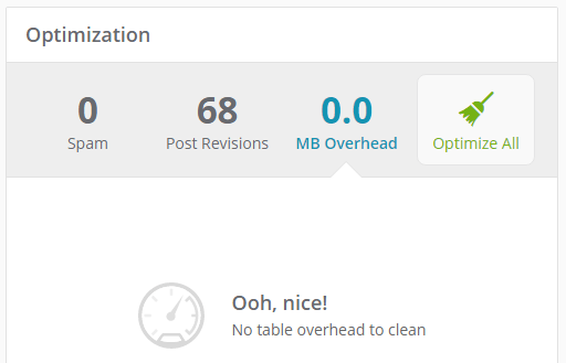 managewp optimization