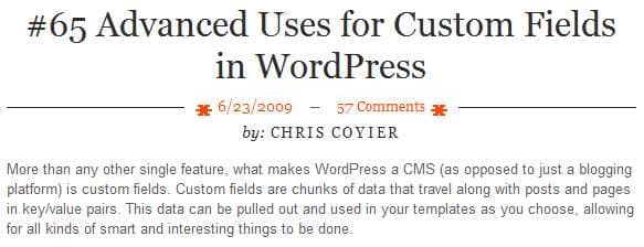 customfieldscsstricks customfieldscsstricks