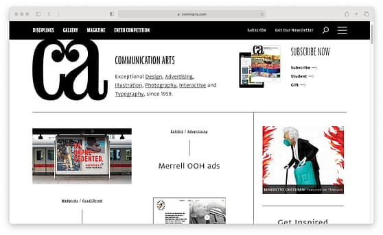 Communication Arts subscription