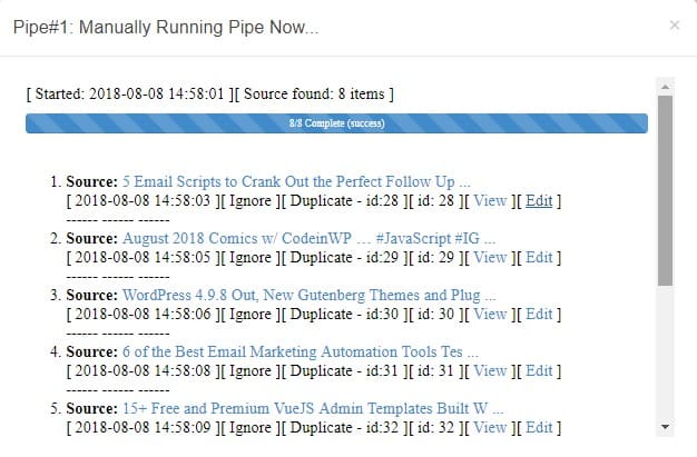 wp pipes - best auto blogging plugins for wordpress