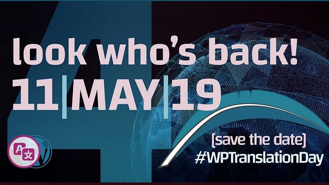 wordpress translation day 2019