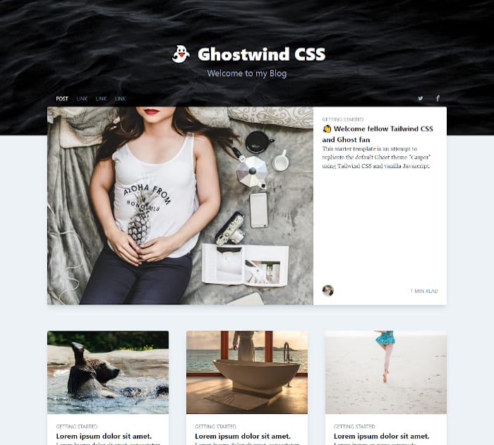 Tailwind Toolbox Ghostwind Home