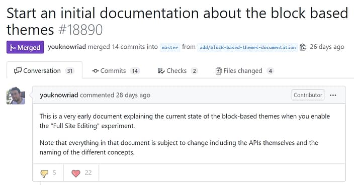 january 2020 wordpress news - block themes guidelines