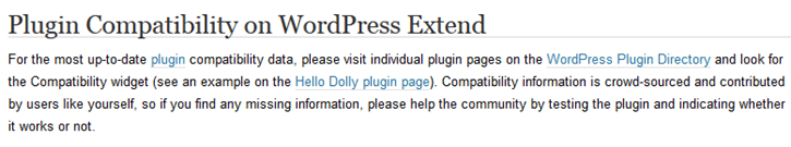 compatibility issues