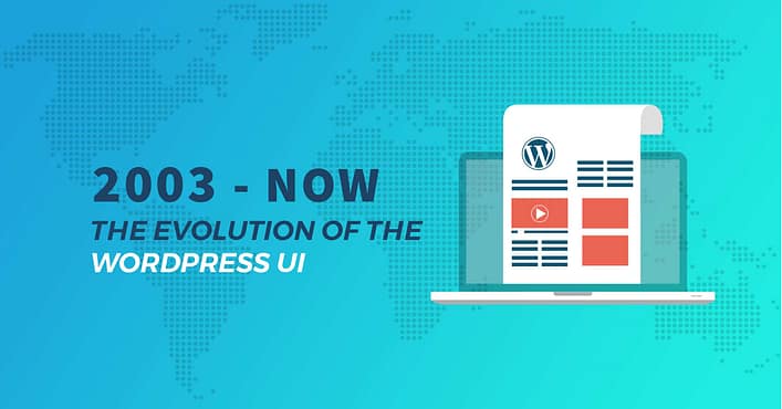 The evolution of WordPress UI